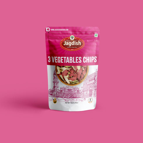 Jagdish 3 Vegetables Chips